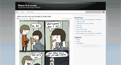 Desktop Screenshot of humorineveryday.com